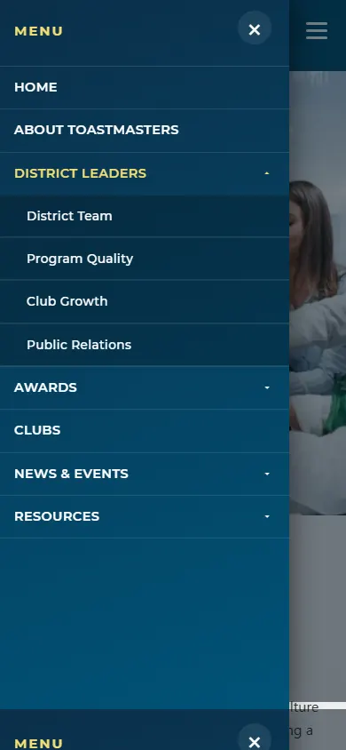 Club directory on a phone